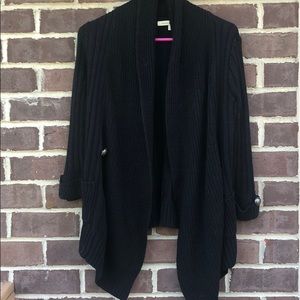 Debbie Morgan open front cardigan